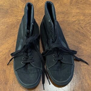 Vans Black High-Top Sneakers Men’s size 9